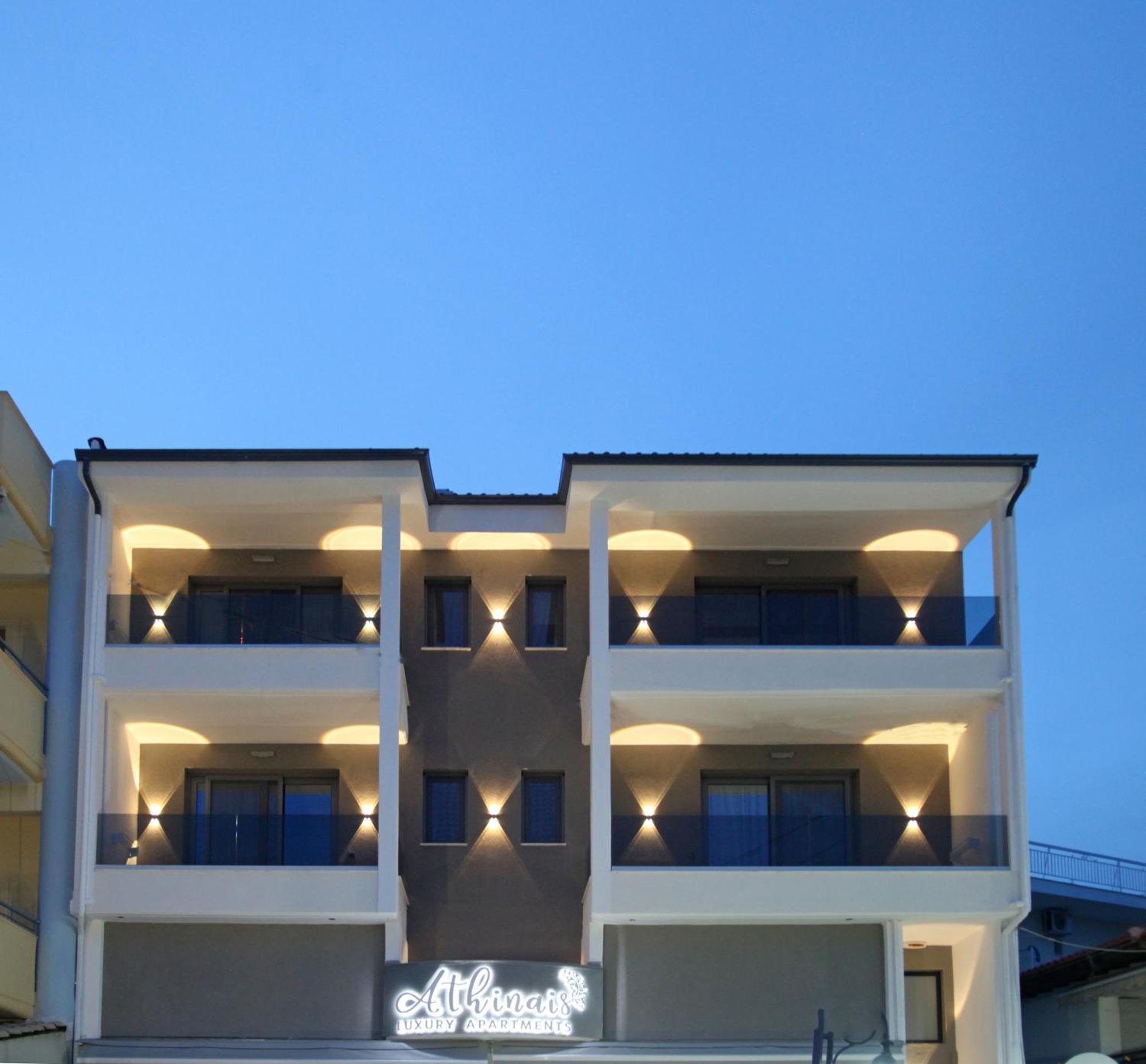 Athinais Luxury Apartments Hanioti Exterior photo